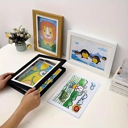Marco de Arte – Exhibidor de Dibujos Infantiles
