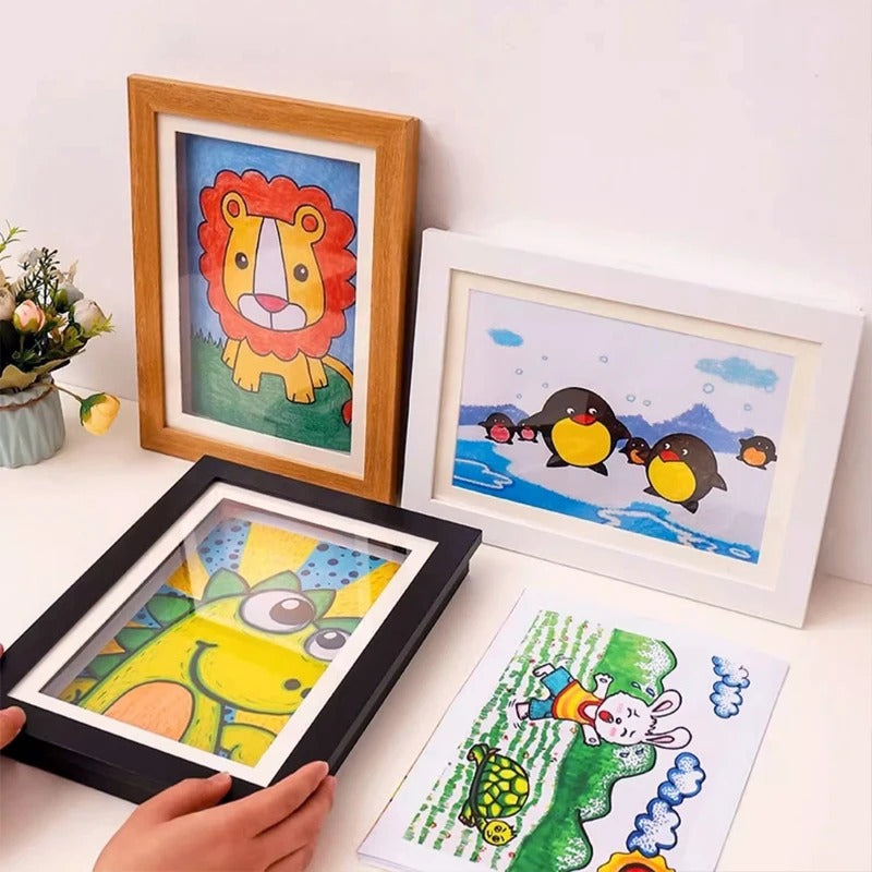 Marco de Arte – Exhibidor de Dibujos Infantiles